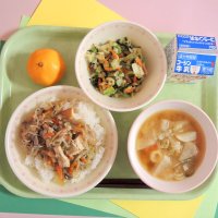 給食で提供された「パワー飯」
