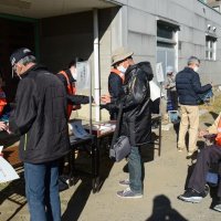 １０年ぶり住民避難訓練　市主催　東金・田間地区　大雨想定、１００人参加