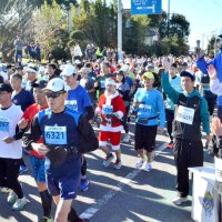 増田さん激励、３０００人快走　ゲストランナーも盛り上げ　いすみ健康マラソン