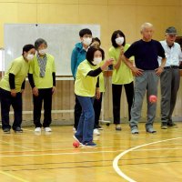 垣根越え男女１０２人熱戦　館山でボッチャ大会