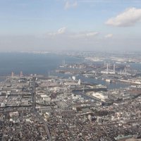 企業や工場が立地する千葉港の沿岸部＝１月２３日
