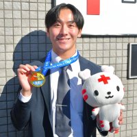 救える命増やしたい　ライフセービング世界選手権Ｖの日赤成田病院職員・森下広大さん（２３）　【ひと模様】