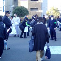 阿武松親方らが防犯、交通安全訴え　習志野署