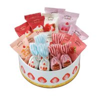 イオン限定で販売しているイチゴケーキを模した缶に入ったチョコレート（イオンリテール提供）