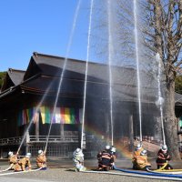 文化財防火デー　各地で訓練　貴重な財産を未来へ　市川・中山法華経寺　地域の宝守るために　銚子・常灯寺