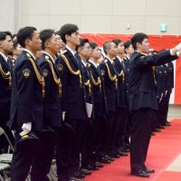 ９７人決意胸に第一線へ　東金　千葉県警察学校で卒業式