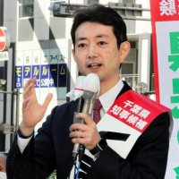 【千葉知事選４候補の第一声】災害、犯罪から県民守る　熊谷俊人（４７）無現（１）　