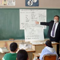 農業に関心持って　地元農家の山崎さん授業　市原