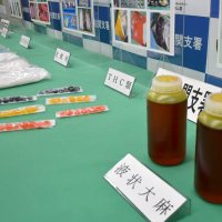 ２０２４年に成田空港に持ち込まれた覚醒剤や液状大麻などの不正薬物