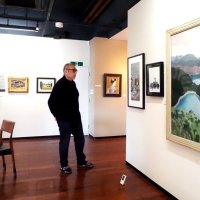 千葉ゆかり４０人の作品披露　木更津、２７日まで