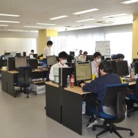 本社オフィス増床・改装　ちばぎんハートフル障害者雇用特例子会社　障害者も働きやすい環境整備