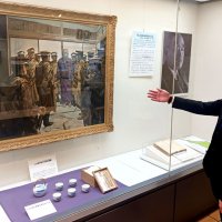 鈴木貫太郎の生涯紹介　終戦時首相　書や写真、ゆかりの地で展示　「前編」８日まで　野田市役所