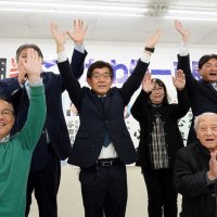 銚子市長選、越川氏が４選　洋上風力の実現へ意欲　「元気な活力あるまちに」