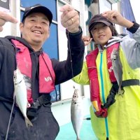 木更津沖で釣り上げたアジ（写真は「守山丸」提供）