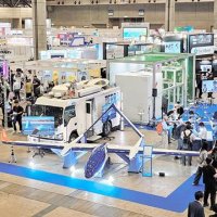 「ジャパンドローン２０２５」には過去最多の２８５社・団体が出展した