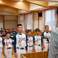 「試合、交流　一生の宝に」　少年野球ドリームチーム市原　台湾遠征へ結団式