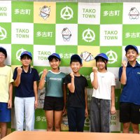 準優勝した多古第一小の児童