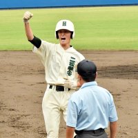 二松学舎大柏　終盤均衡破る　徳重躍動、完投に先制打　第１０７回全国高校野球　千葉大会　第３日