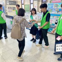 たばこポイ捨てやめて　ボランティアで啓発　市原八幡高