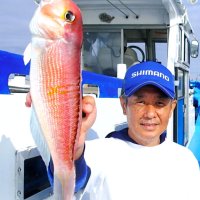 館山沖で釣り上げたアマダイ（写真は「真澄丸」提供）