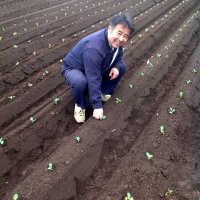 石橋農園の佐々木貴史さん（本人提供）