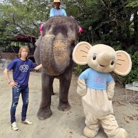 ゾウのゆめ花、歌手デビュー？　自慢の“歌声”披露　市原ぞうの国オリジナル曲、松尾貴臣さんとデュエット