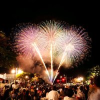 ８千発の光のショー　銚子みなとまつり花火大会