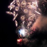 百花繚乱、華やか大輪　木更津　港まつり　花火大会