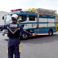 首都直下地震に広域連携で備え　応援時進出拠点に集合、流れ確認　東北３県警と千葉県警が初の合同訓練