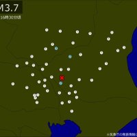 【速報】関東で地震　Ｍ３．７　埼玉、千葉、茨城、群馬、栃木で揺れ　震源は茨城県南部　地震が及んだ地域人口５２４万人