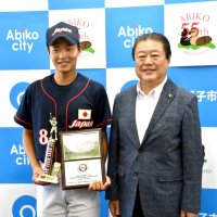 全米大会１０連覇に貢献　我孫子　湖北中松本さん報告　中学野球日本代表