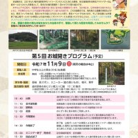 多古町で１１月に開かれるお城開きのチラシ

