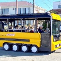 若宮団地でグリスロ実証　市原市３日運行開始　交通弱者対策、可能性探る