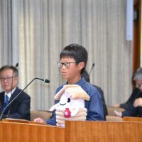 まちづくり真剣議論　生活で抱いた疑問ただす　酒々井こども模擬議会