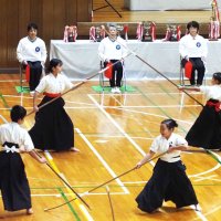 ２３０人日ごろの鍛錬競う　袖ケ浦、千葉県なぎなた大会