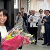 「開かれた市政に」　柏、太田市長２期目へ決意