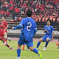 「勝ち切れた」　流通経大柏　全国高校サッカー千葉県大会　準決勝