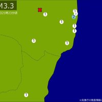 【速報】関東・東北で地震　Ｍ３．３　震源は福島県中通り　地震が及んだ地域人口４５万人