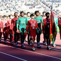 流通経大柏、笑顔で国立行進　３１日フクアリ初戦　第１０４回全国高校サッカー選手権