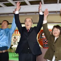 観光や企業誘致に意欲　「ふるさと再生へ」　平野氏４選　長南町長選