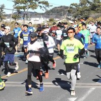 【動画あり】房総路６６００人駆ける　晴天の下、海風受け　館山若潮マラソン