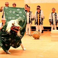 郷土芸能で観客魅了　いすみ　６団体　獅子舞やお囃子披露