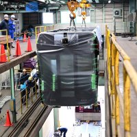 【動画あり】千葉都市モノレール「０形」新車両が搬入　３月ごろに運行予定【写真も多数】
