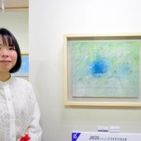 透明感あふれる２０点　京葉銀カレンダーの挿画担当　日本画家、森友紀恵さん個展　東武船橋店
