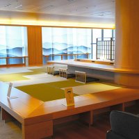 靴を脱いで畳でくつろげる成田空港第１ターミナルの居の間
