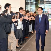 市川・田中市長「中核市」へ意欲　２期目始動「次のステージに」