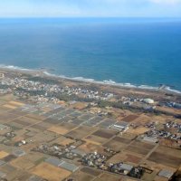 九十九里浜と房総沖＝２０２５年１月