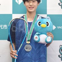 「海外選手倒し優勝を」　八千代中３年　藤田純哉さん　スカッシュアジア選手権代表　八千代市