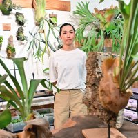 植物通じ人がつながる　千葉市若葉区でビカクシダの店「幸雲．ｋｏｕｎ．」を営む　石橋幸子さん（４７）　【ひと模様】