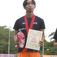 ４００メートル初優勝　西武台の松井　陸上男子　千葉県高校総体
